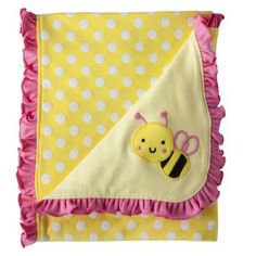 Just One You™Made by Carter's® Newborn Girls' Bee Blanket - Yellow