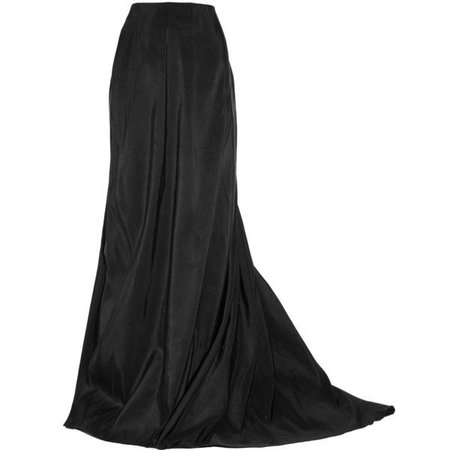Lanvin Black Evening Skirt