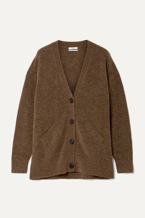 Co | Mélange merino wool-blend cardigan | NET-A-PORTER.COM