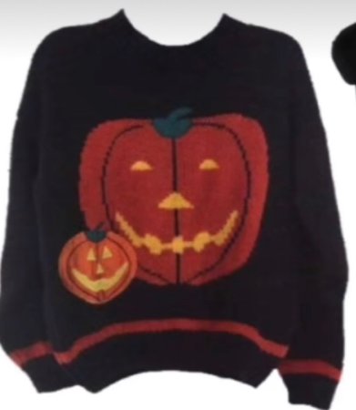 halloween sweater