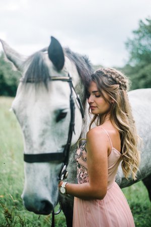 girl and horse - Google Search