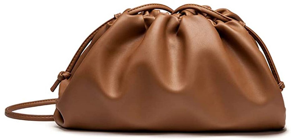 Women Dumplings Crossbody Bag Retro Ruched Shoulder Bag Fashion Tide Handbag Pouch Clutch Bag: Handbags: Amazon.com