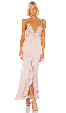 Lovers + Friends Patricia Gown in Light Pink | REVOLVE