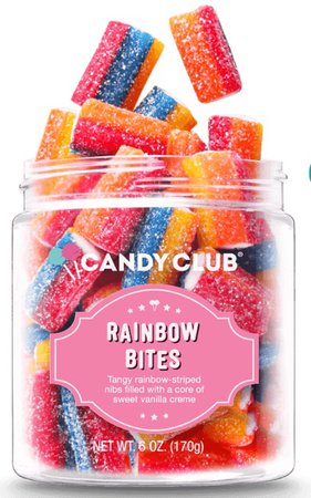 candy club rainbow bites