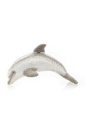 Phin Dolphin Crystal Clutch By Judith Leiber Couture | Moda Operandi
