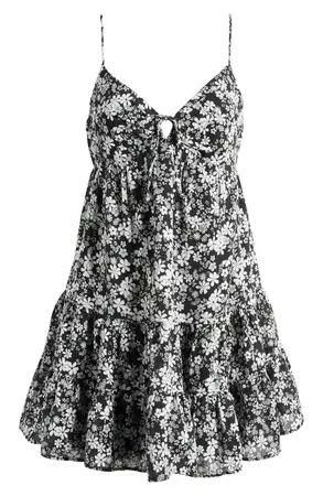 BP. Tiered Cotton Babydoll Dress | Nordstrom