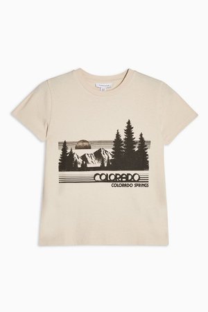 Ecru Colorado T-Shirt | Topshop