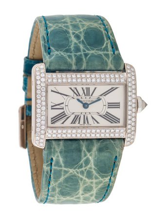 Cartier Tank Divan Watch - Strap - CRT36987 | The RealReal