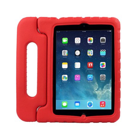 iPad Mini Handle Stand Shock Proof Handle Case For Kids - Red