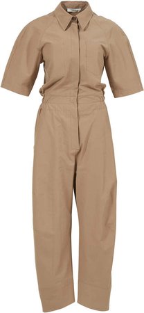 LVIR Joggerfit Cotton-Blend Jumpsuit Size: S
