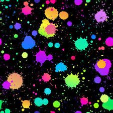 glow neon paint splatter - Google Search