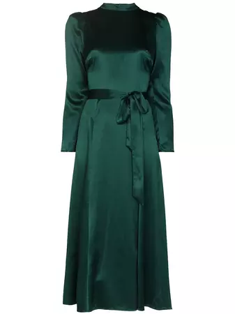 Shop Reformation Julius silk dress with Express Delivery - FARFETCH