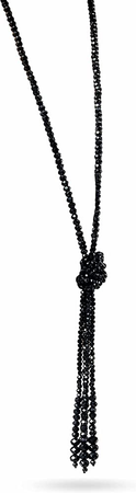 Long Black Necklace