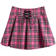 Plaid Pink Skirt