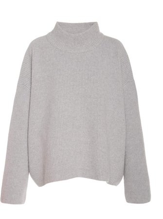 Pilota Ribbed-Knit Oversized Wool And Cashmere Blend