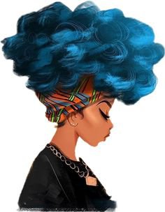 Pin by I HEART HAIR INC on Hair Art | Black art, Afro art, Black girl art