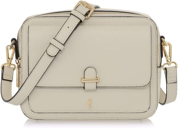 Speedy Women's Handbag, Small Bag, Material: Faux Leather, Dimensions: 17 x 21.5 x 8 cm, Zip, Removable Belt, Metal Parts in Light Gold, cream : Amazon.de: Fashion