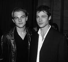 brad and leo 90s black and white - Google Search