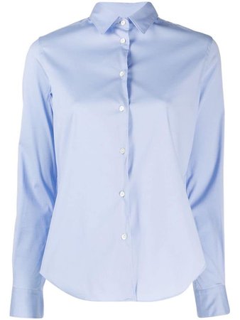 blue shirt blouse top