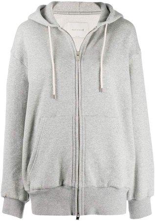 Grey Cotton Hooded Sweatshirt WCS-1001