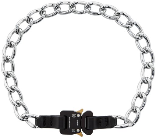 1017 ALYX 9SM: Silver Chain Necklace | SSENSE
