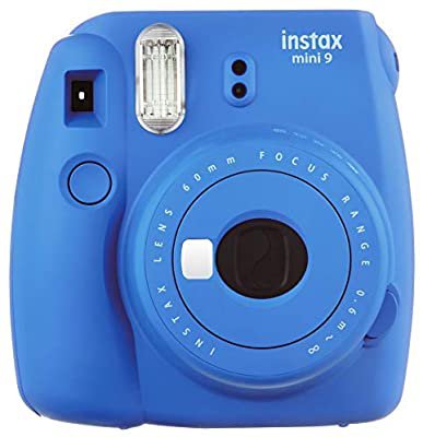 Amazon.com : Fujifilm Instax Mini 9 Instant Camera, Cobalt Blue : Camera & Photo