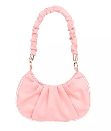 Pink/white purse