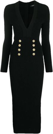Amazon.com: Women Winter Sheath Midi Knitted Dress Sexy V-Neck Long Sleeve Woolen Blend Warm Dresses : Clothing, Shoes & Jewelry