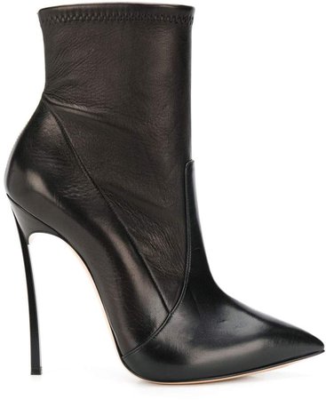 stiletto heel pointed toe boots