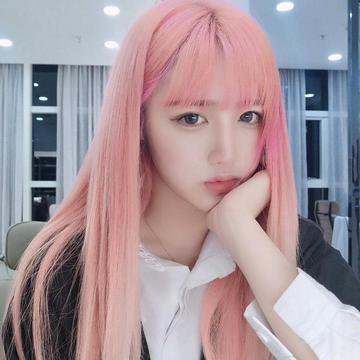 Modakawa - Light Pink Long-Hair Wig