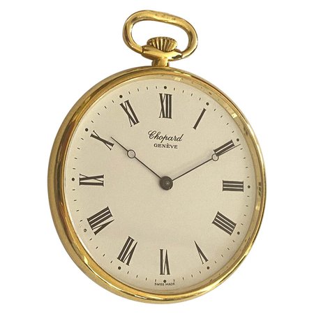Chopard Pocket Watch, LUC, IWC Movement, 1975 For Sale at 1stDibs