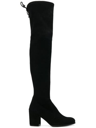 Stuart Weitzman thigh-length heeled boots