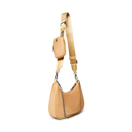 BVITAL Tan Shoulder Bag | Tan Leather Shoulder Bag for Women – Steve Madden