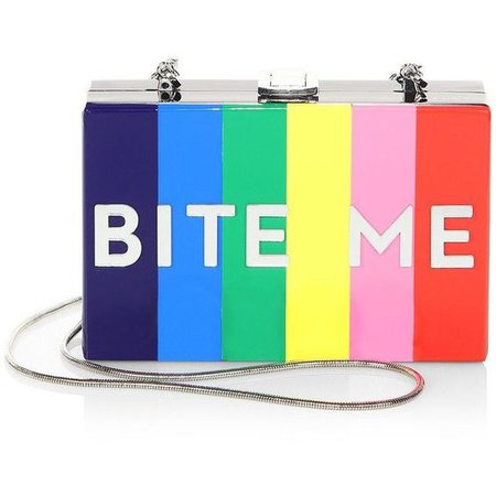 MILLY Bite Me Box Convertible Clutch