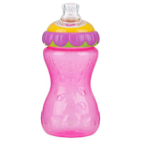 Nuby™ Flower Child 11 oz. No-Spill Cup | buybuy BABY