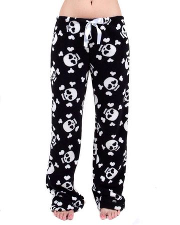 skull pajama pants