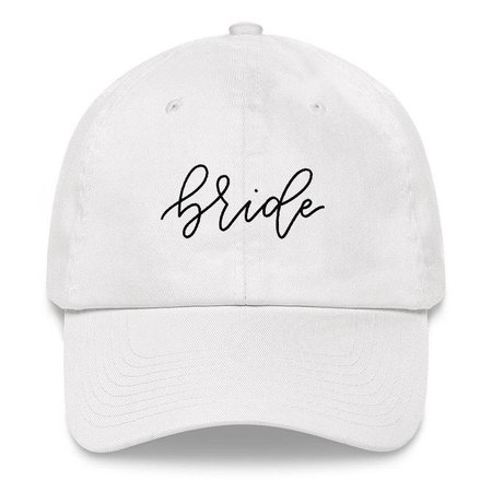 Bride Baseball Hat Embroidered Bride Hat Gift for Bride | Etsy