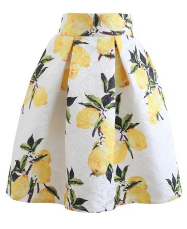 lemon skirt