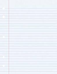 single notebook sheet of paper - Google Search