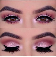 Hot Pink eyeshadow