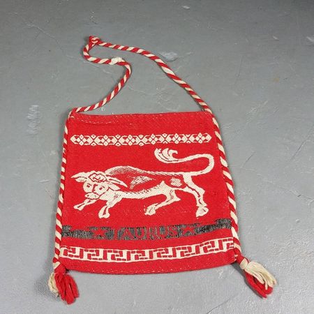 Vintage Taurus Tote Bag Greece Traditional zodiac Boho Hand | Etsy