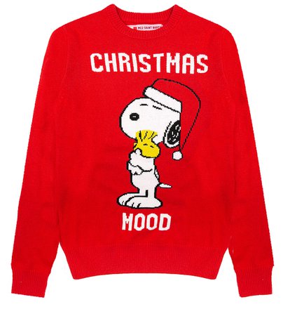Woman Red Sweater Snoopy Christmas - Special Edition