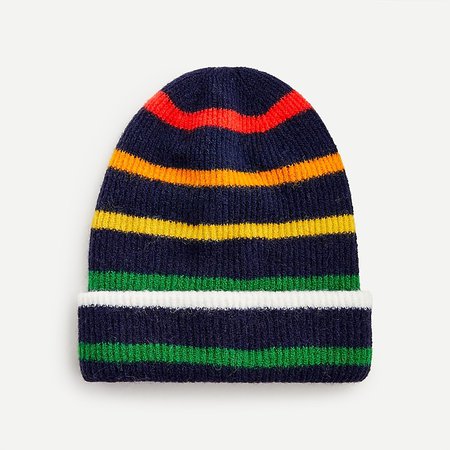 J.Crew: Ribbed Beanie In Supersoft Yarn For Women