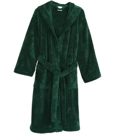 TowelSelections Women's Robe, Plush Fleece Hooded Spa Bathrobe $55