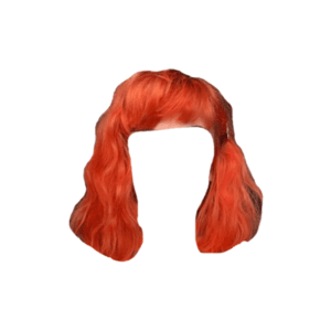 red orange hair png