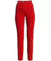 Chloé Embroidered Corduroy Trousers
