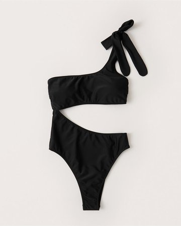 Womens One-Shoulder Swimsuit | Womens | Abercrombie.com