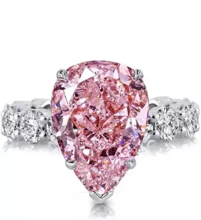 pink diamond ring - Google Search
