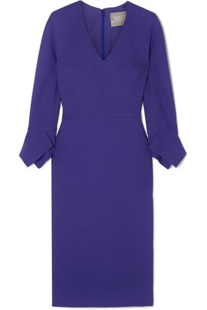 Lela Rose | Wool-blend dress | NET-A-PORTER.COM