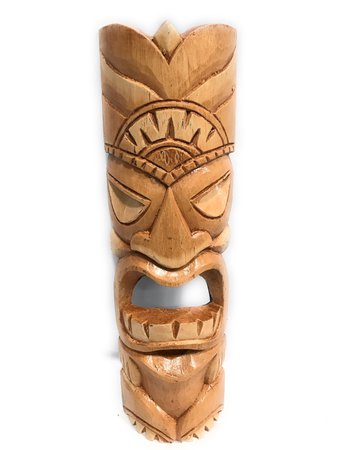 Tiki Mask Art Wood